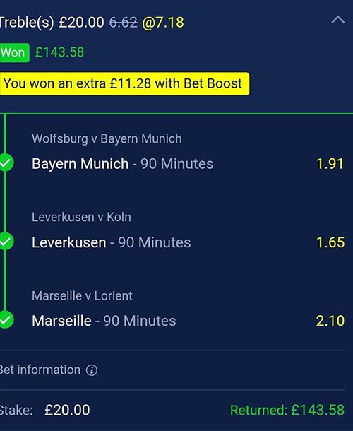Winning football tips and predictions (Clever Bets bet 5)