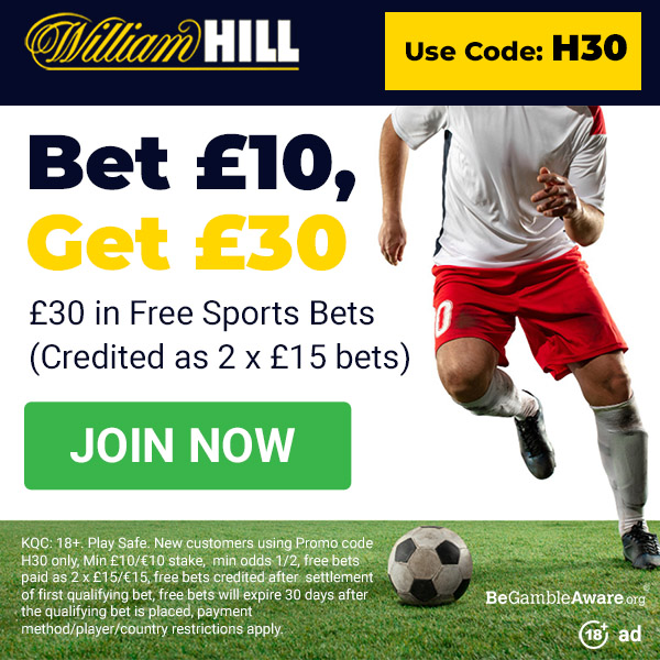 Join William Hill now